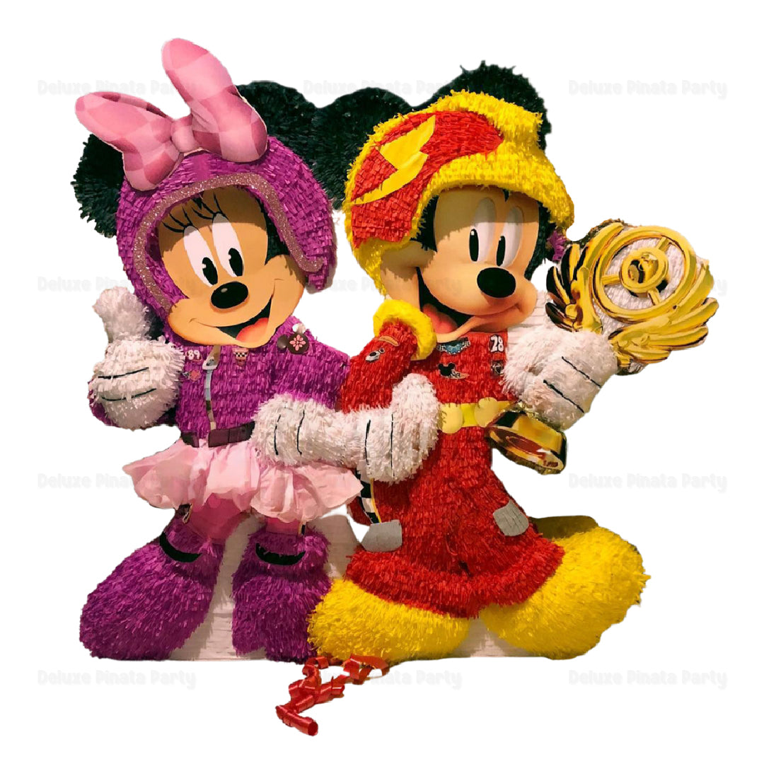 Mickey and Minnie Mouse Racer Pinata