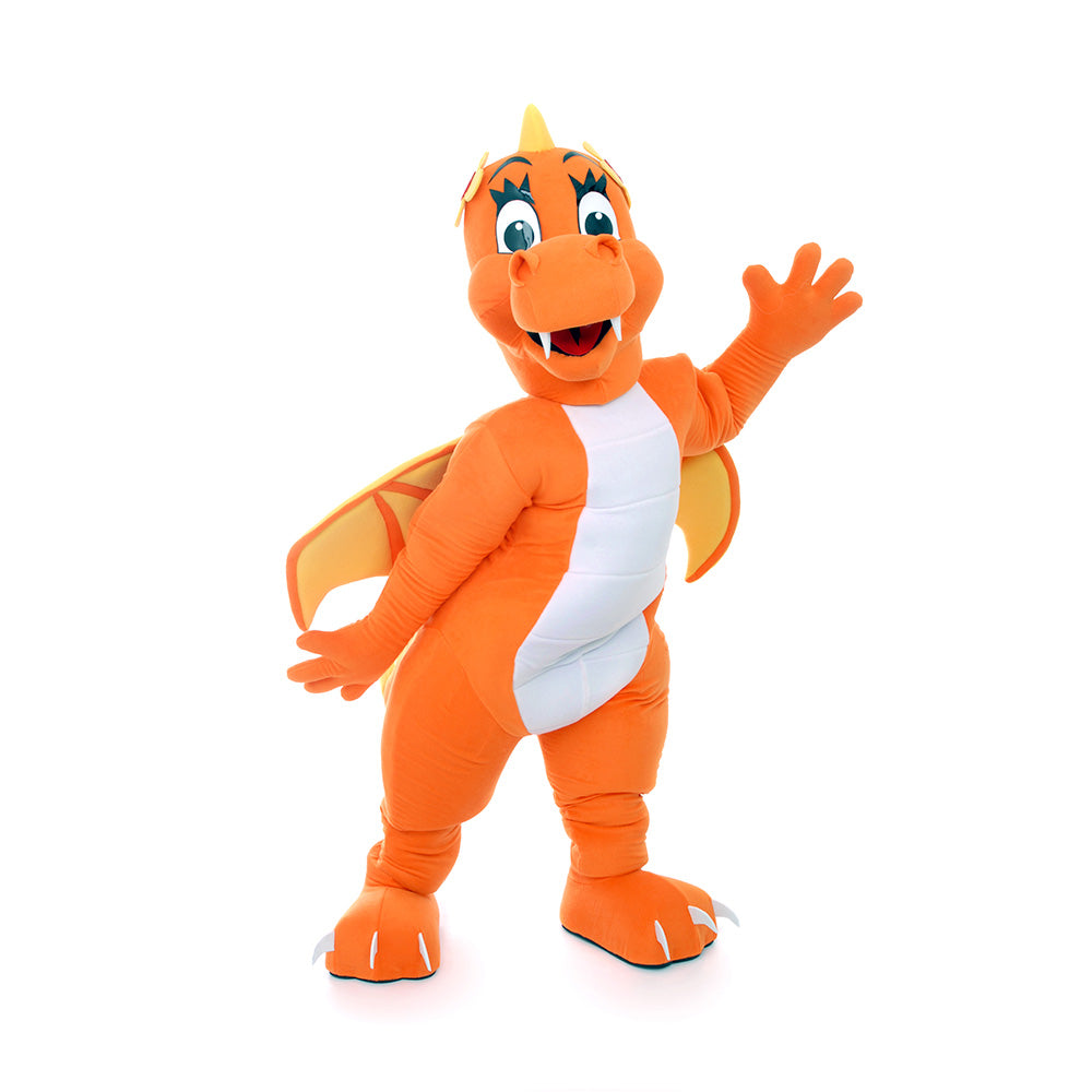 Orange Girl Dragon