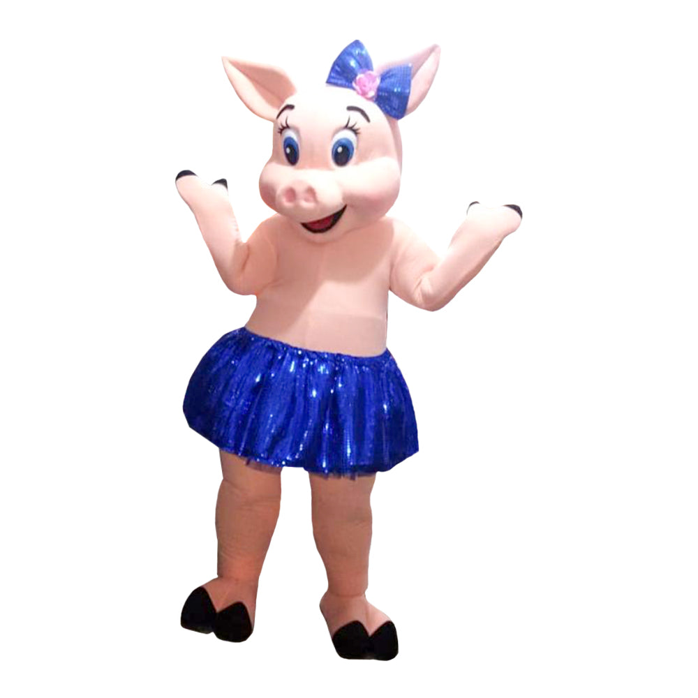 Pig With Blue Tutu
