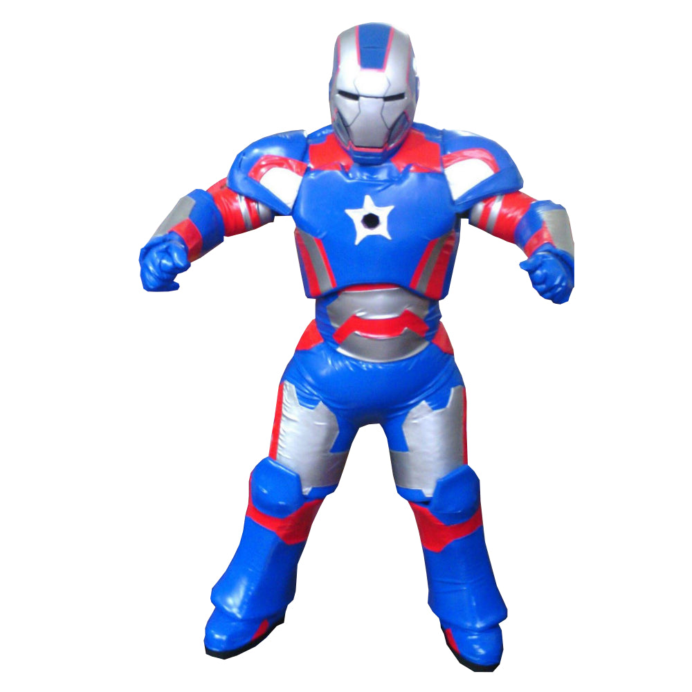 Blue Iron Man Patriot