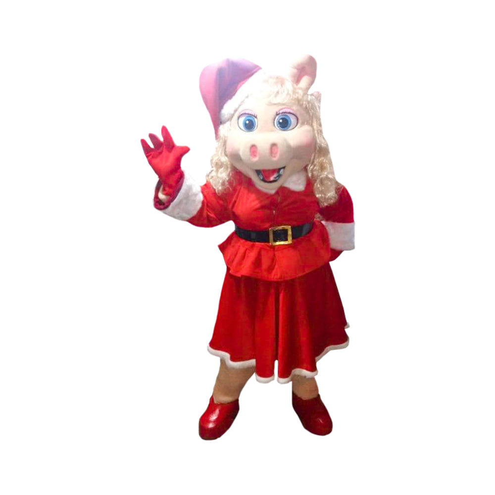 Miss Piggy Christmas Dress