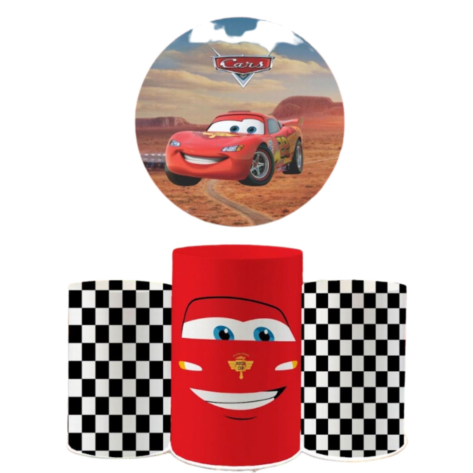 Cars Backdrop & Pedestal Cover