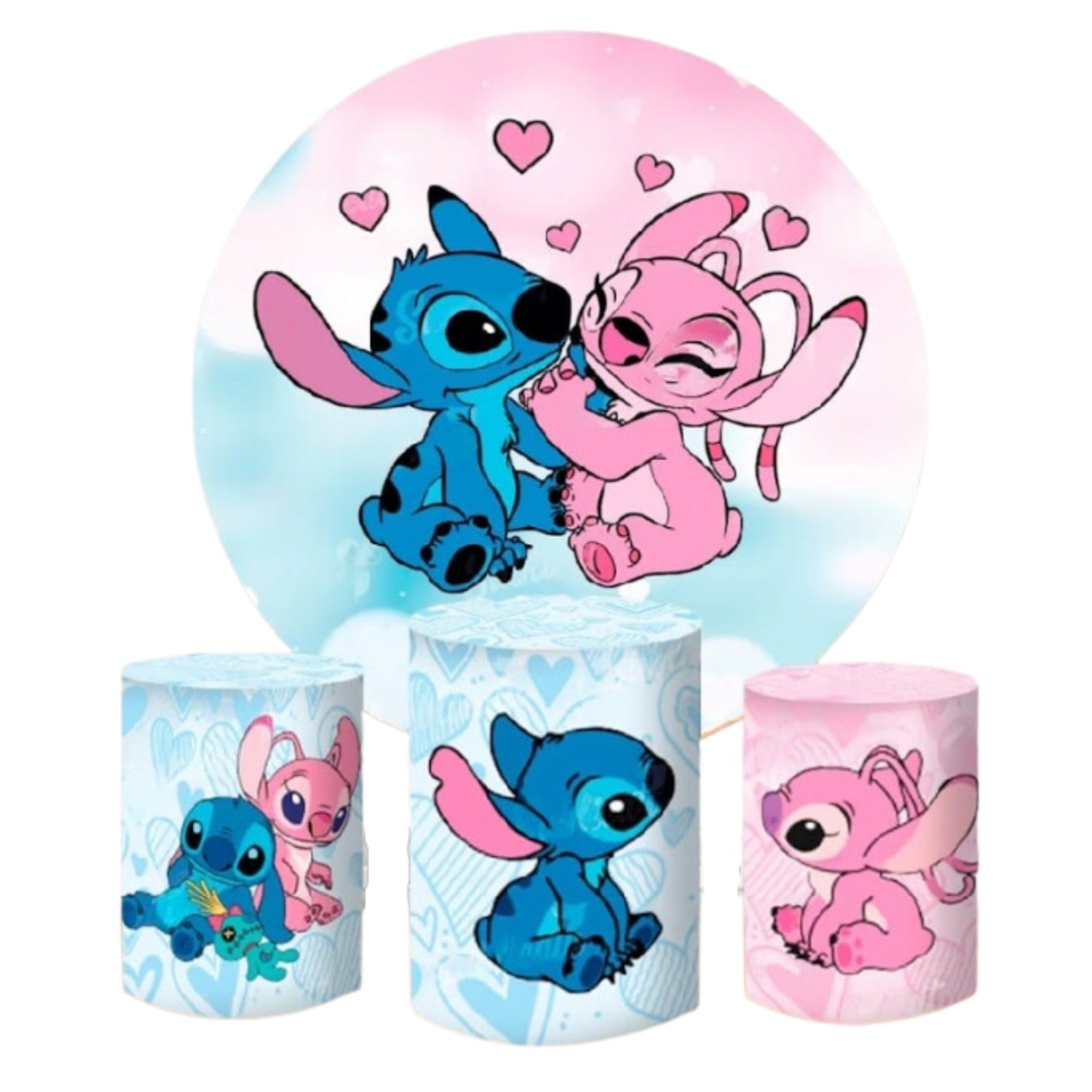 Lilo & Stitch Backdrop & Pedestal Cover