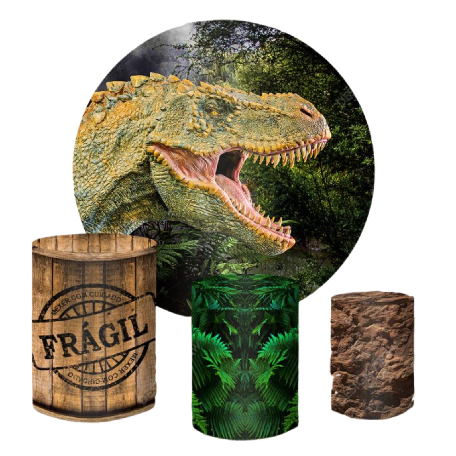 Dinosaurs 7 Backdrop & Pedestal Cover