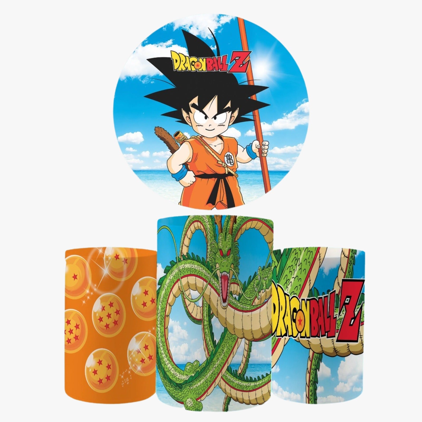 Dragon Anime Superheroe 8 Backdrop & Pedestal Cover