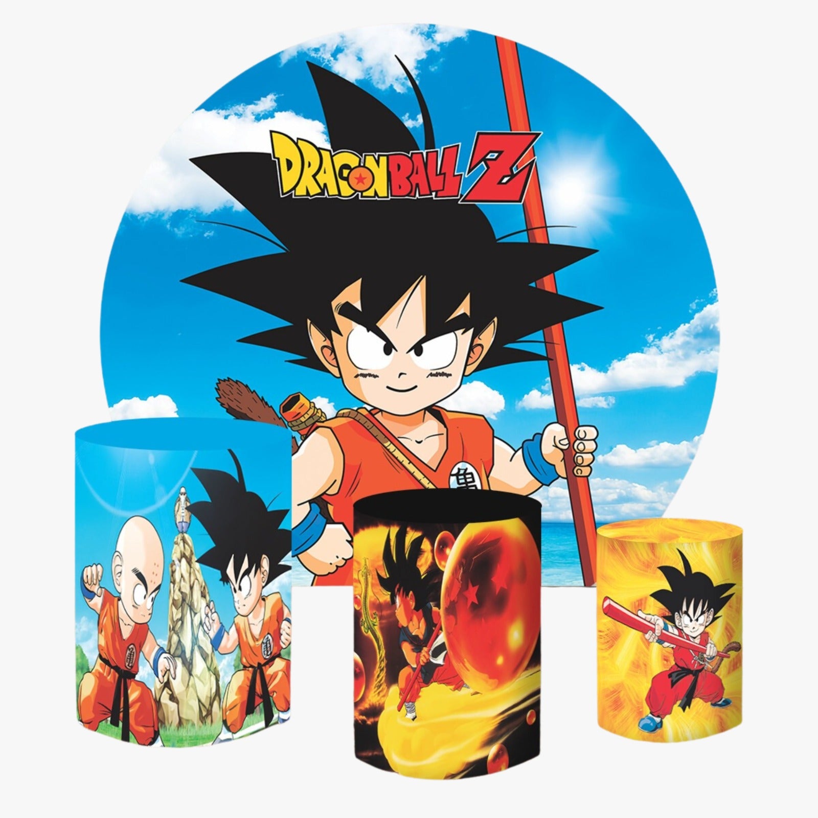Dragon Anime Superheroe 11 Backdrop & Pedestal Cover