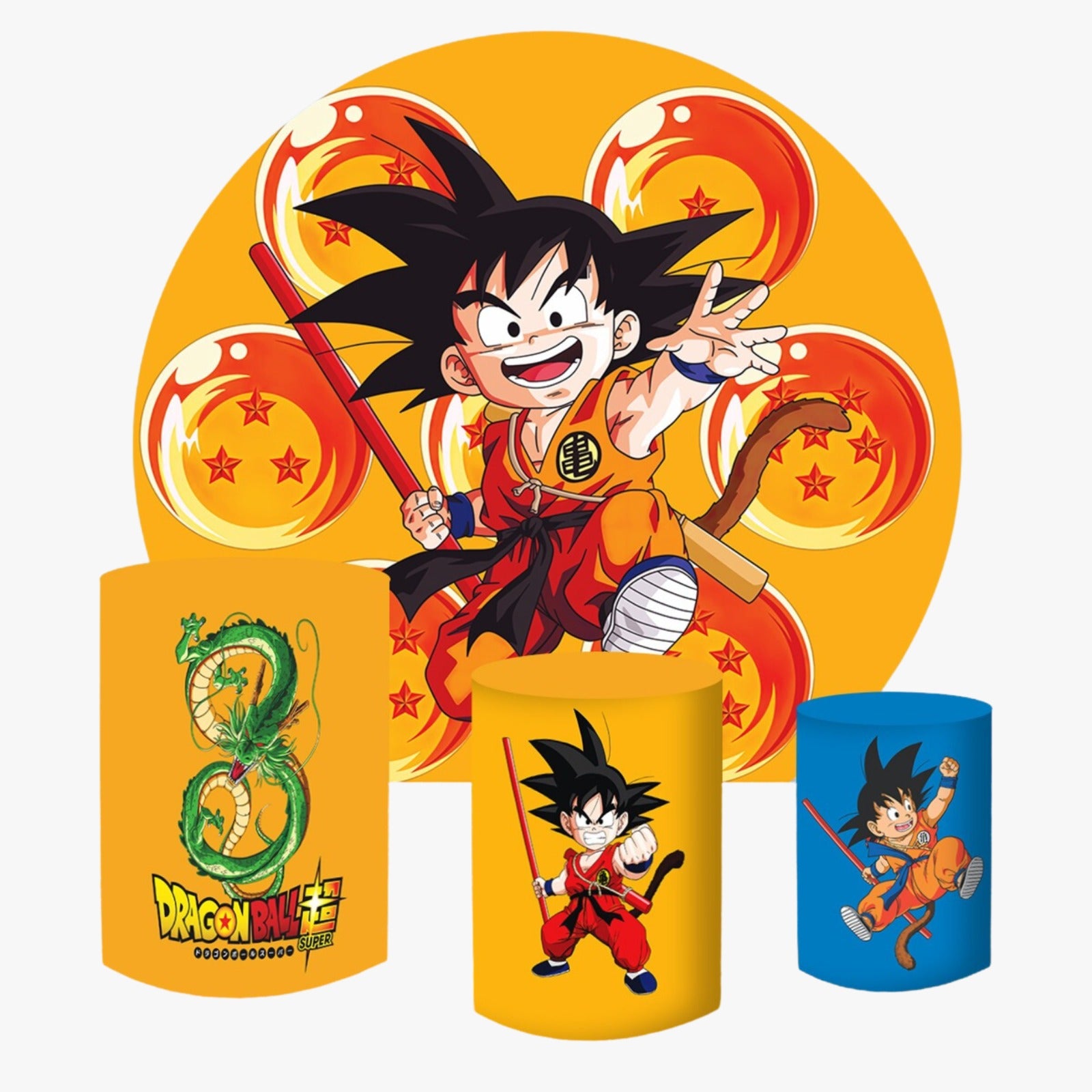 Dragon Anime Superheroe 12 Backdrop & Pedestal Cover