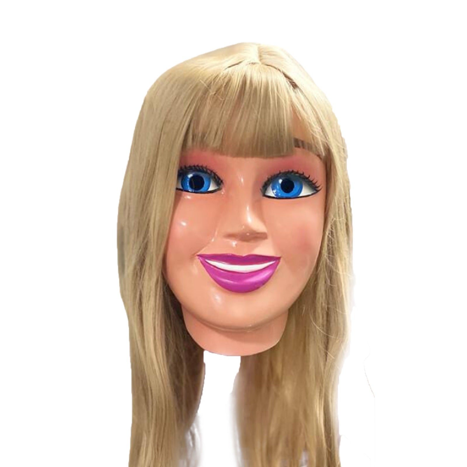 Barbie Fiber Glass Head Mascot Costume