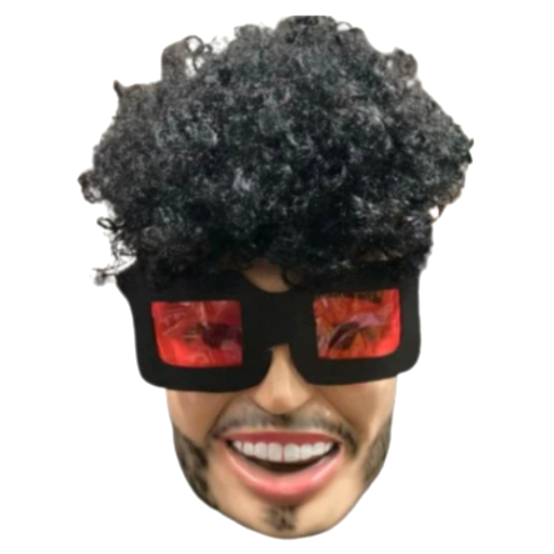 Bad Bunny Fiberglass head