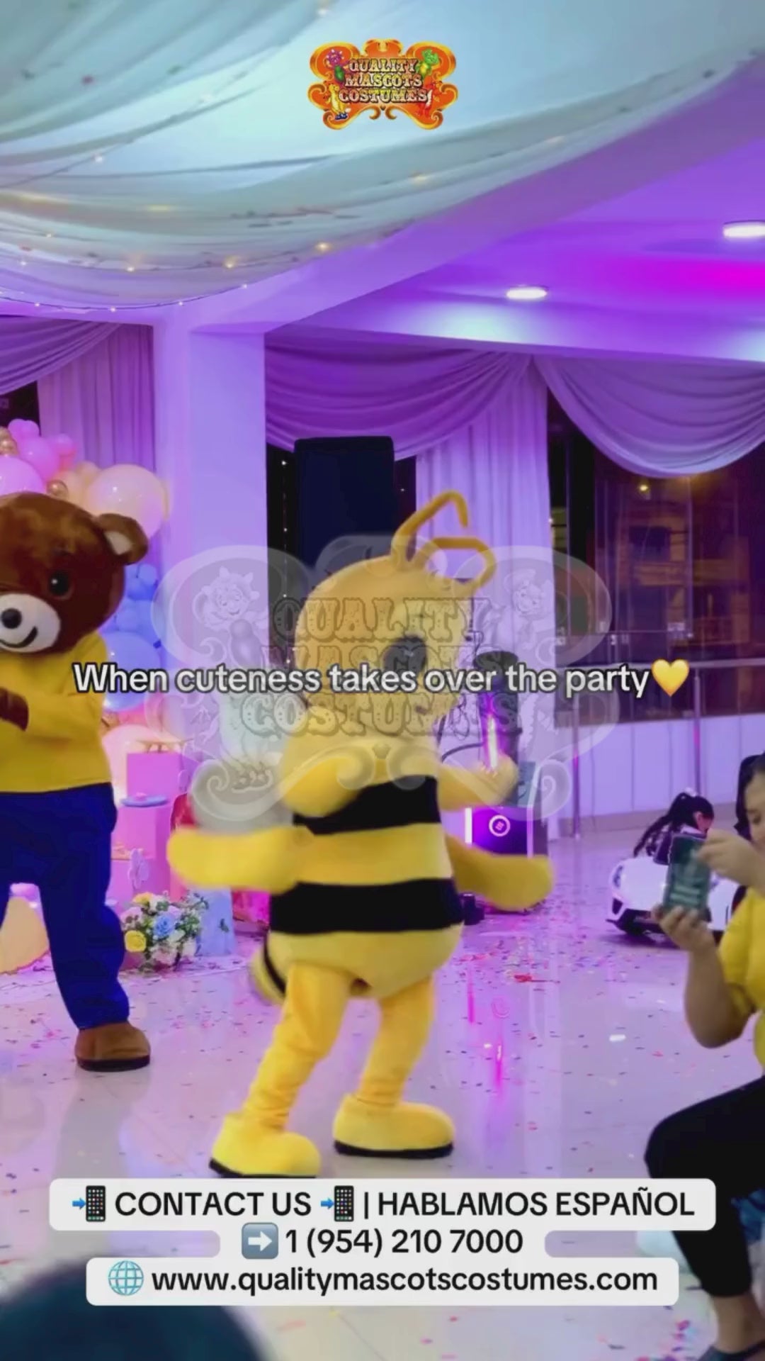 Abejita Chiquitita Mascot Costume