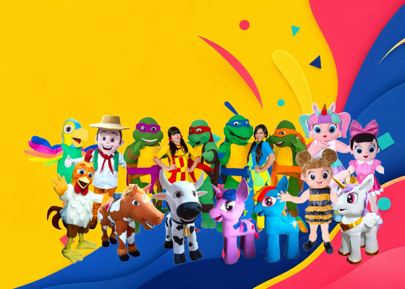 Custom mascot costume design options for brands, schools and teams