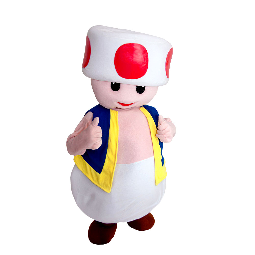 Toad Quality Mascots Costumes 